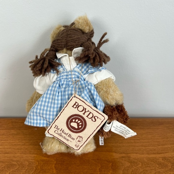 Boyds Bears “Dorothy” Wizard of Oz The Head Bean Collection Toto Collectible Y2K - Picture 2 of 4